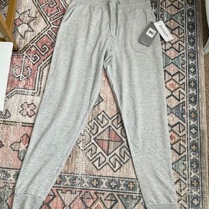 Boody Women's Weekend Jogger Pants Grey Marl Size S